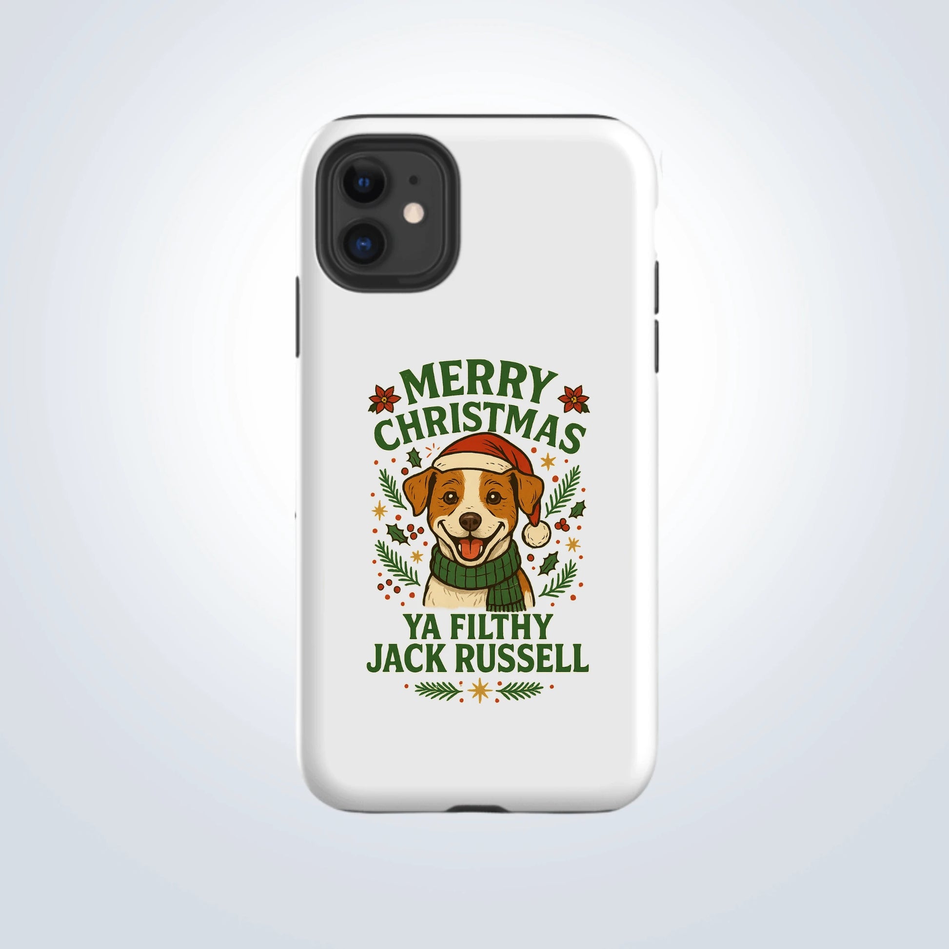 Jack Russell Merry Christmas Design