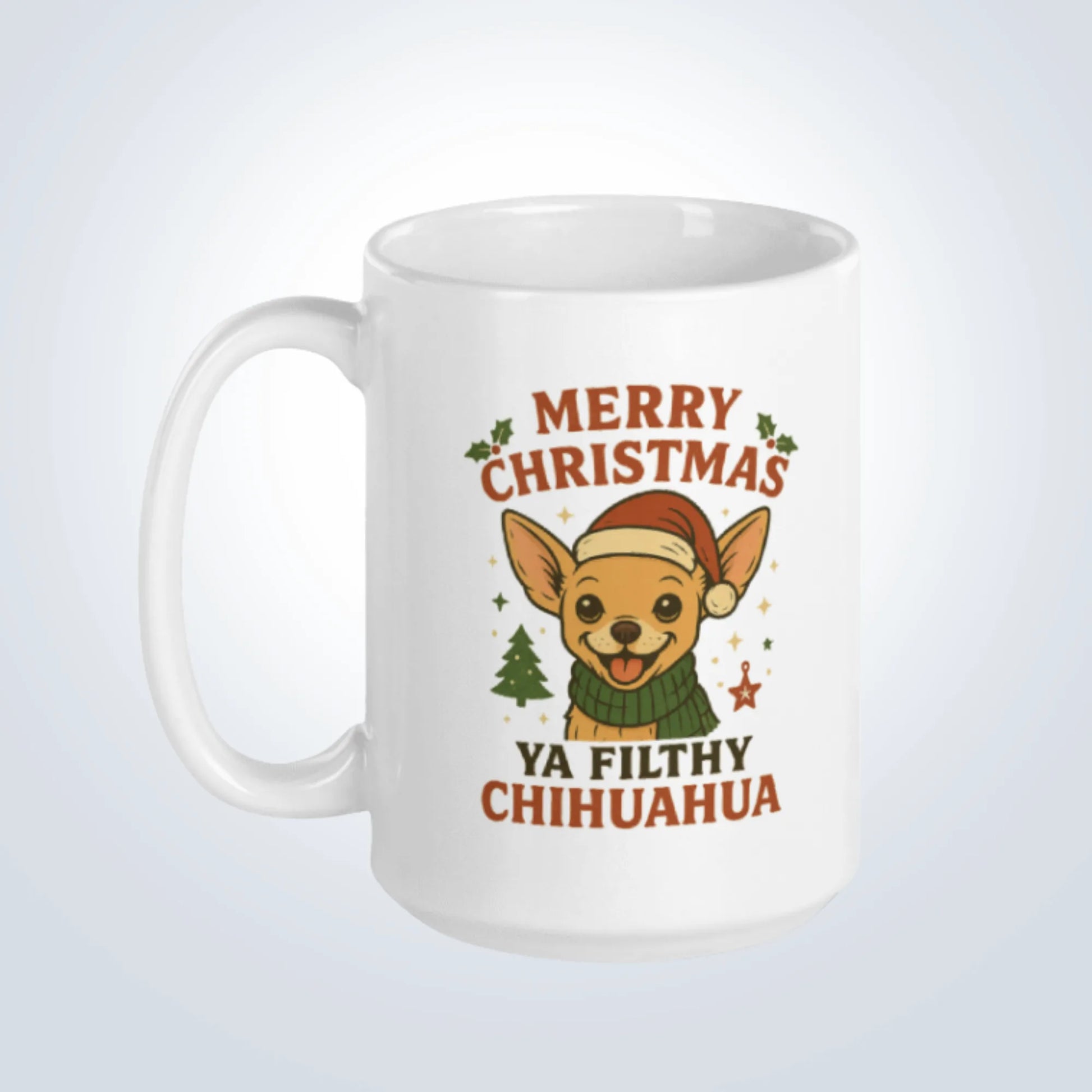 Chihuahua Merry Christmas Design
