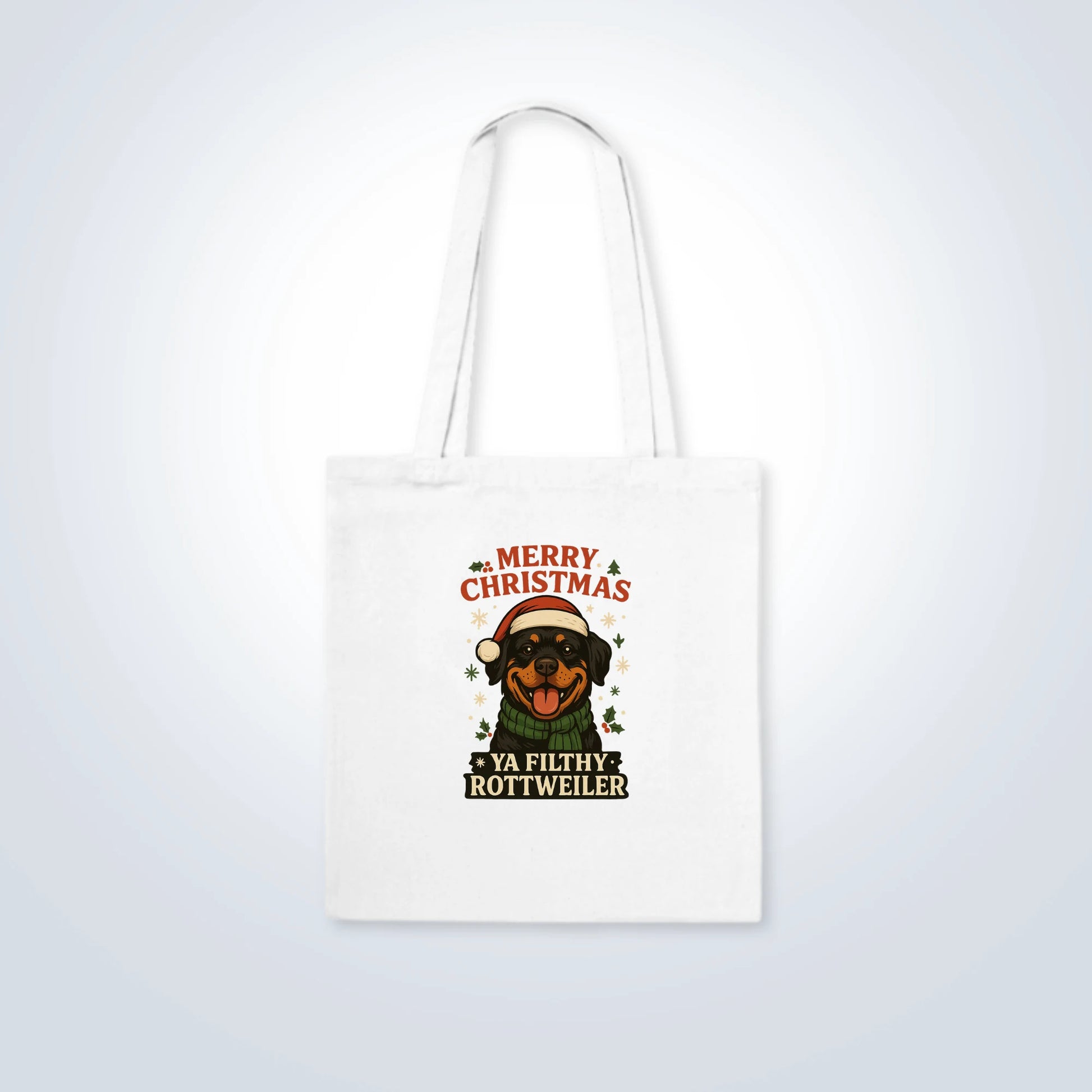 Rottweiler Merry Christmas Design