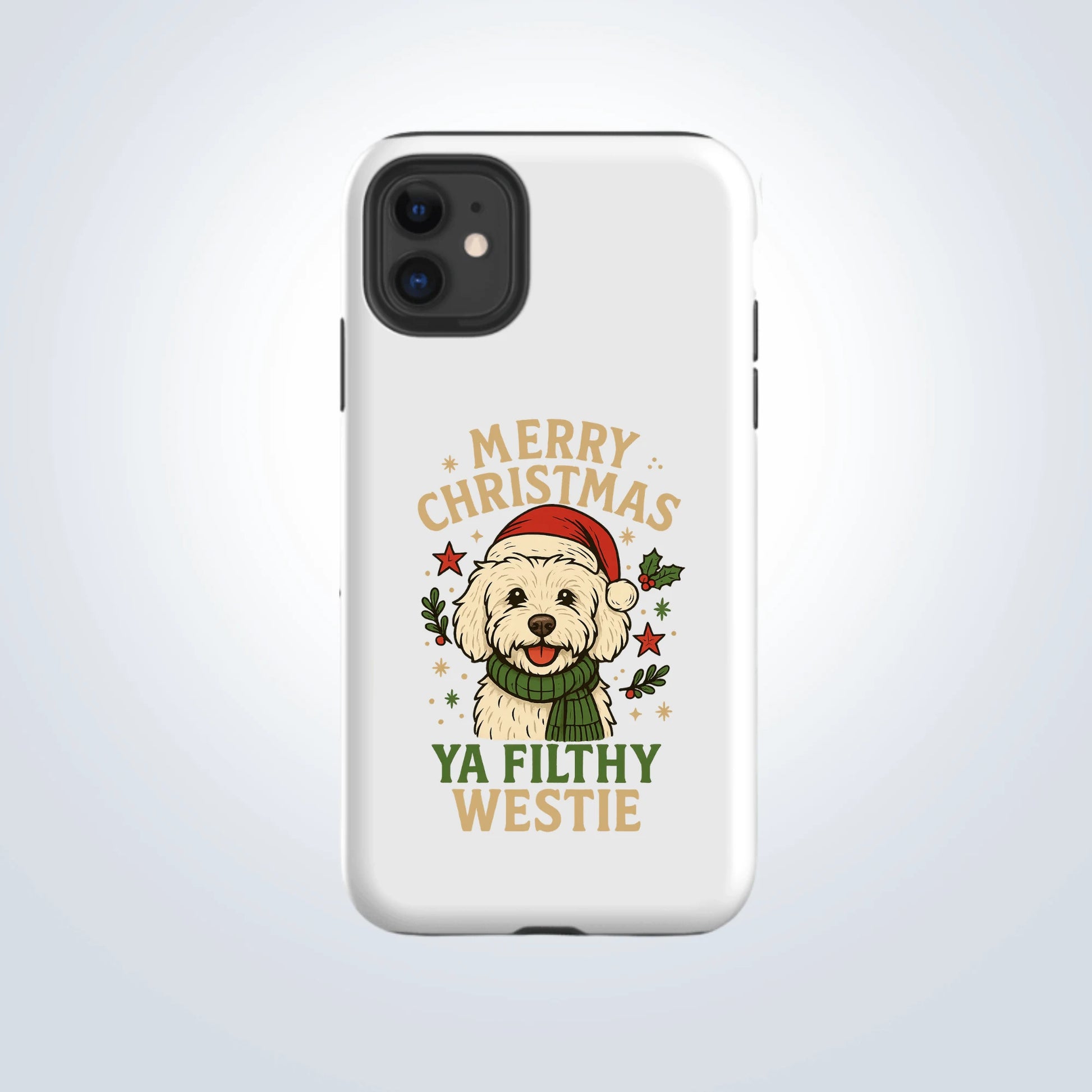 Westie Merry Christmas Design