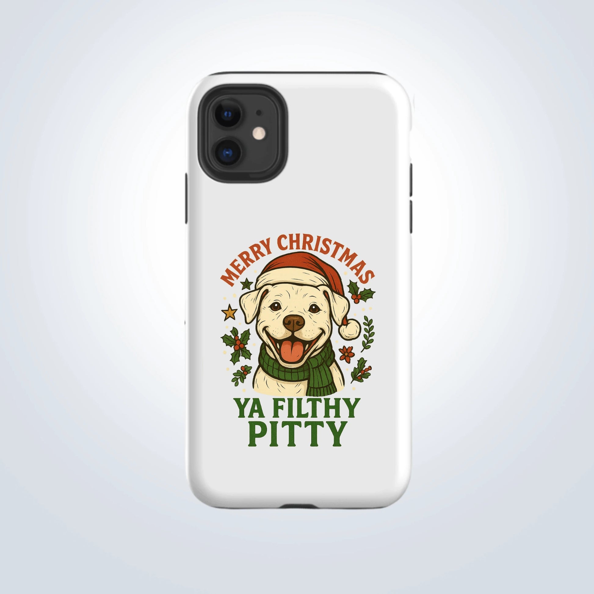 Pitbull Merry Christmas Design