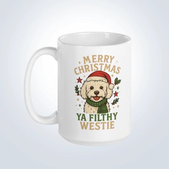 Westie Merry Christmas Design