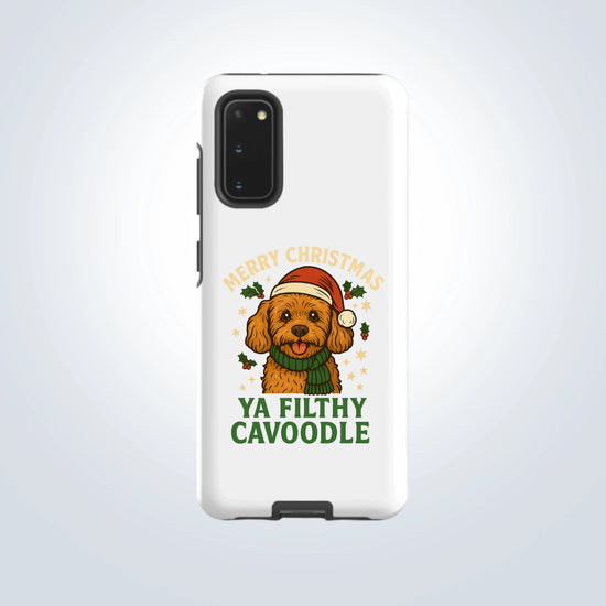 Cavoodle Merry Christmas Design