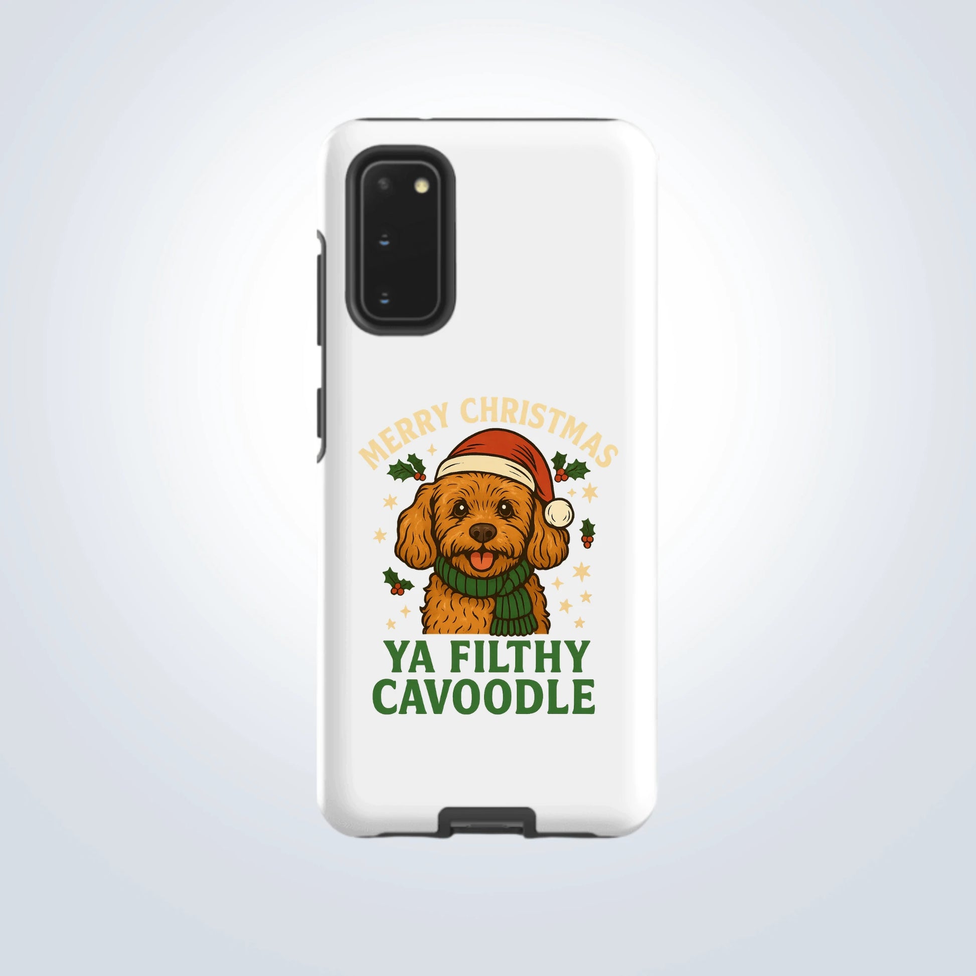 Cavoodle Merry Christmas Design