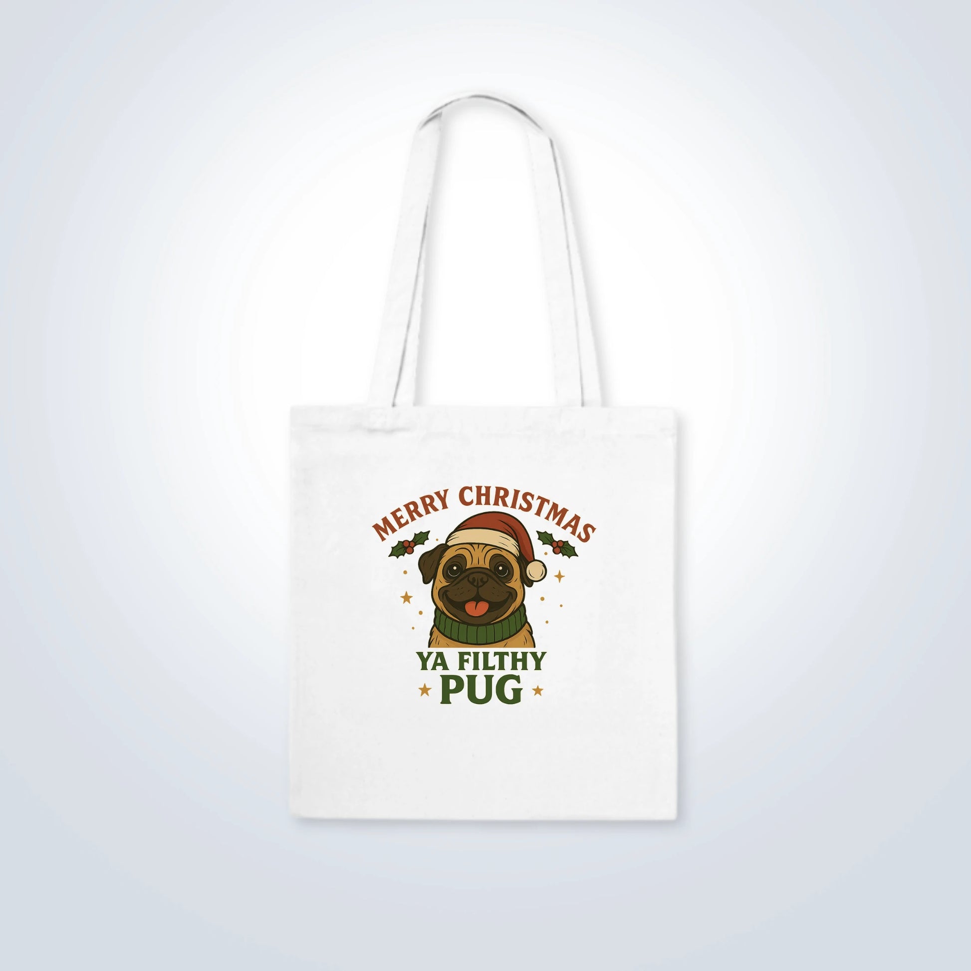 Pug Merry Christmas Design