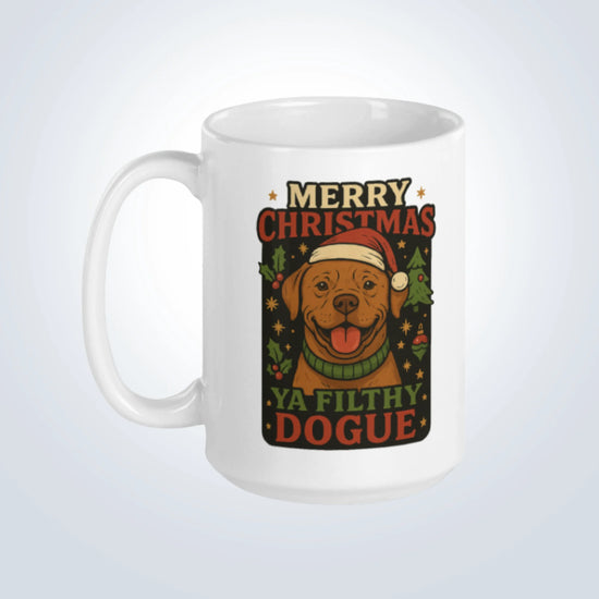 Dogue de Bordeaux Merry Christmas Design