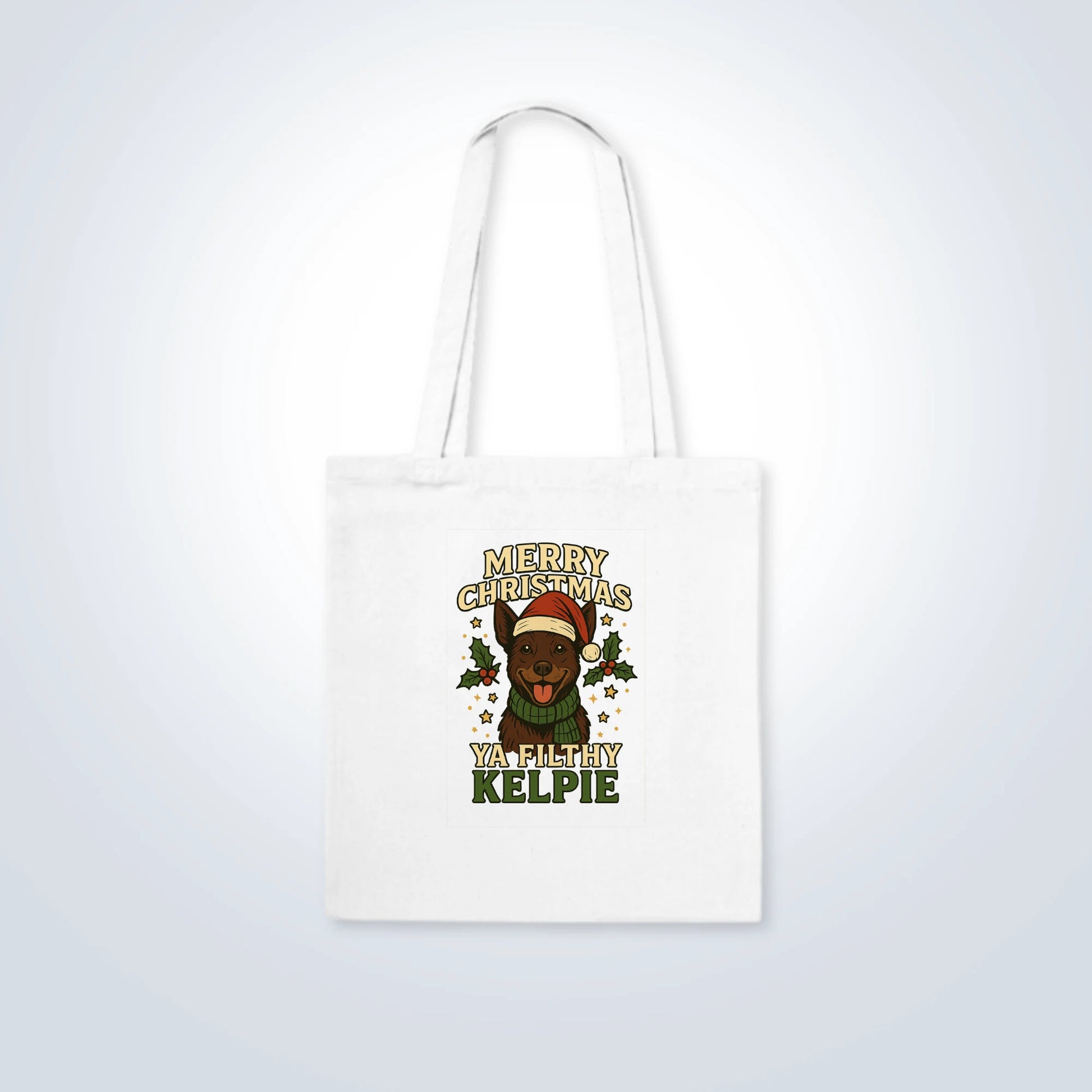 Kelpie Merry Christmas Design