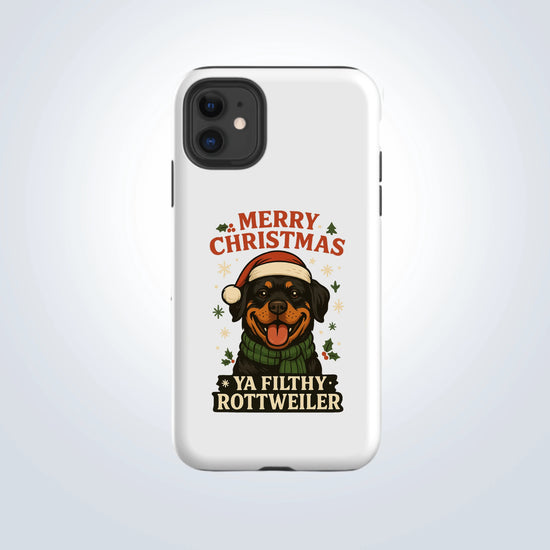 Rottweiler Merry Christmas Design